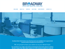 Tablet Screenshot of broadwaystationdental.com